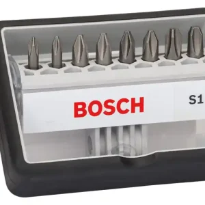 Bon Marché BOSCH Coffret de 8+1 embouts de vissage Robust Line S PH, version Extra Hard 2607002560